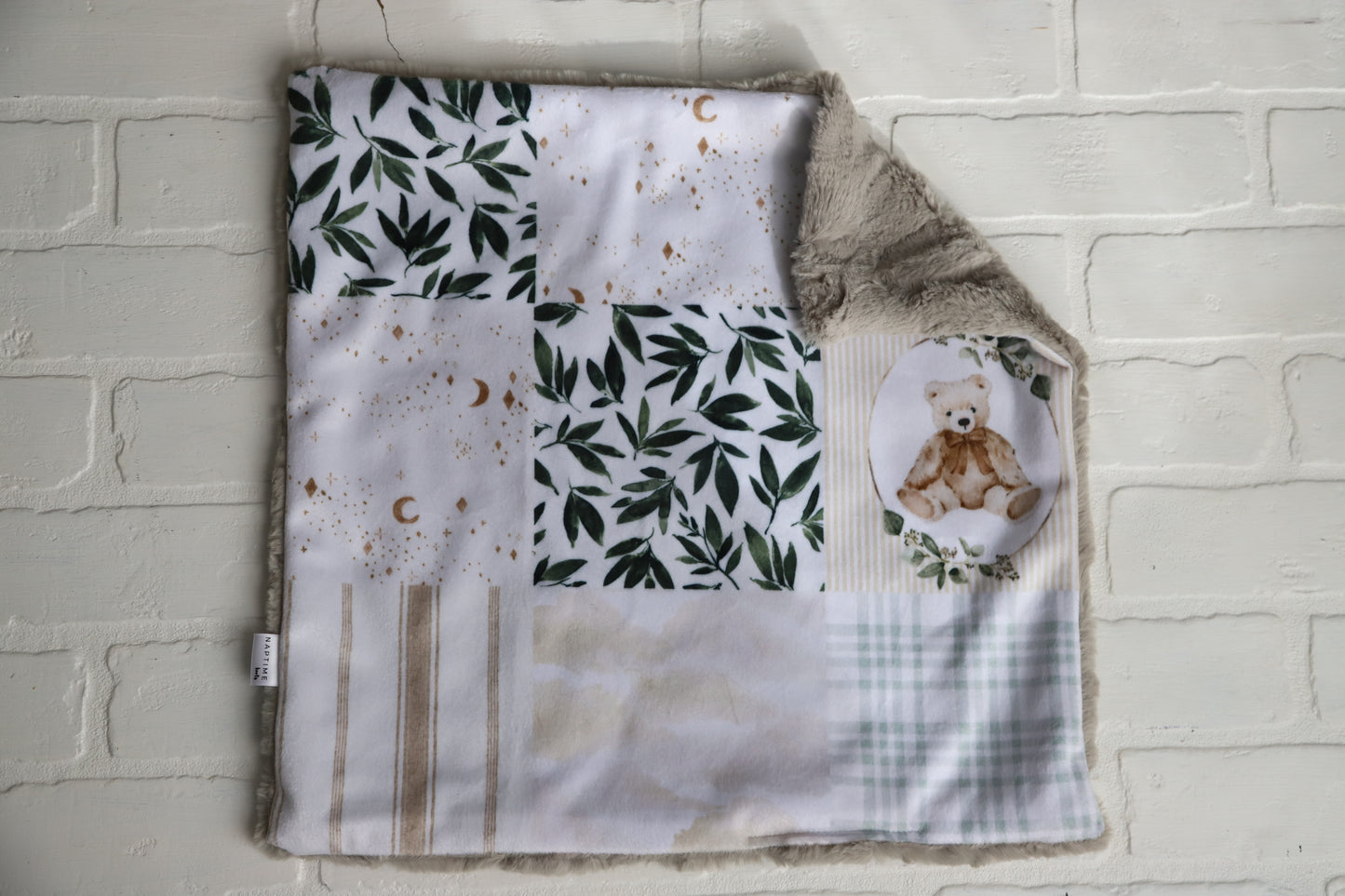 Eucalyptus Bear Quilt Lovey