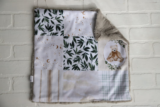 Eucalyptus Bear Quilt Lovey