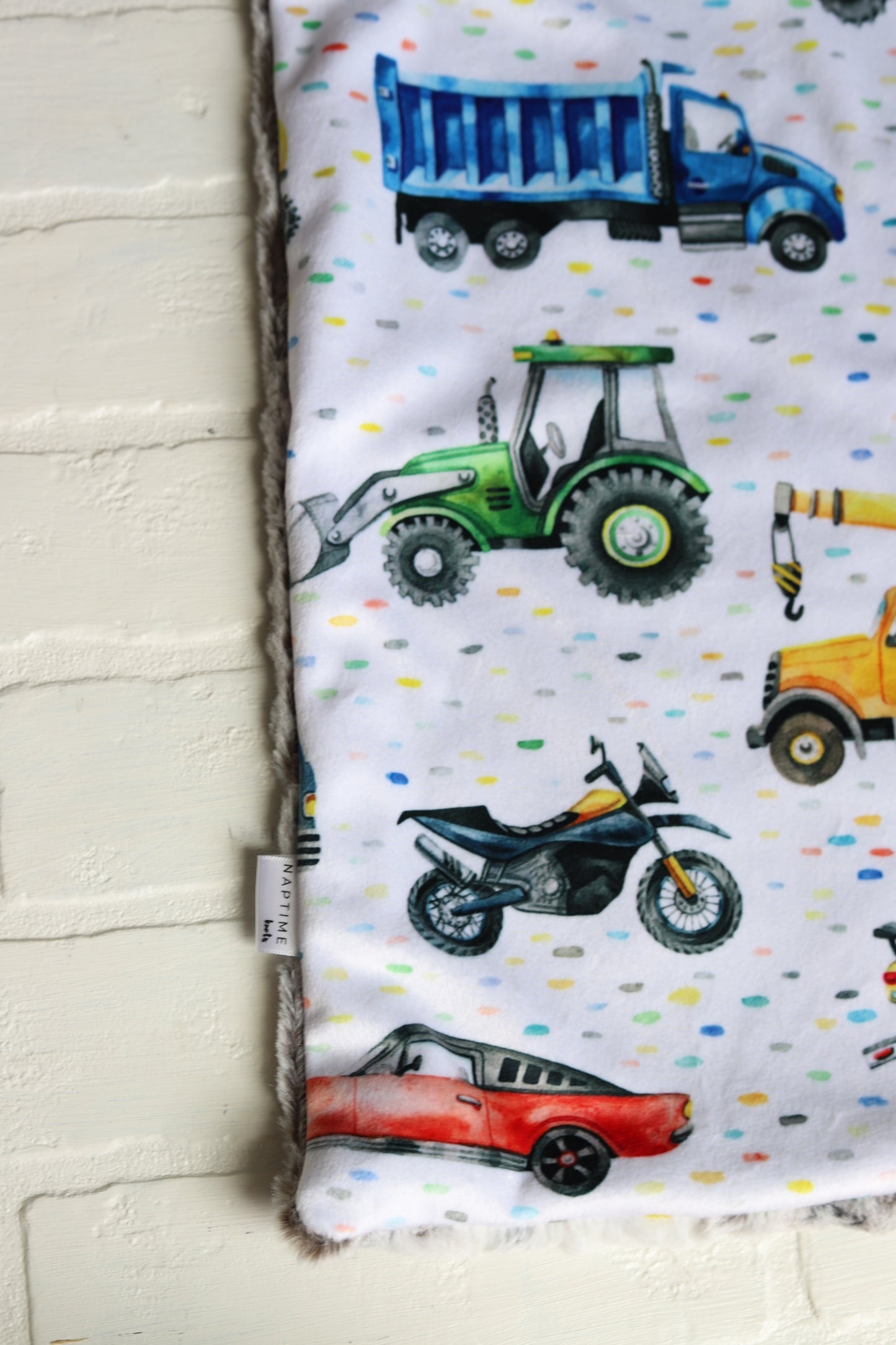 Vehicles | Things That GO Lovey Blanket