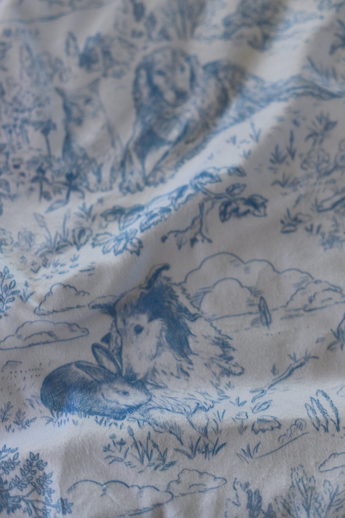 Country Dogs Toile XL Lovey