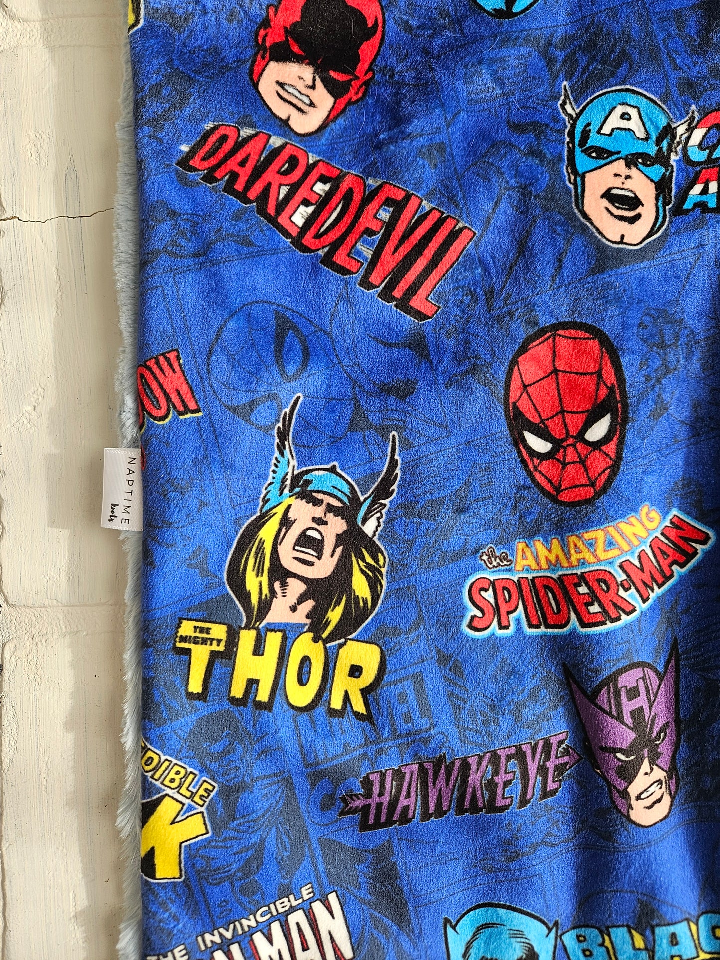 Marvel Super Heros XL Lovey Blanket (larger size)