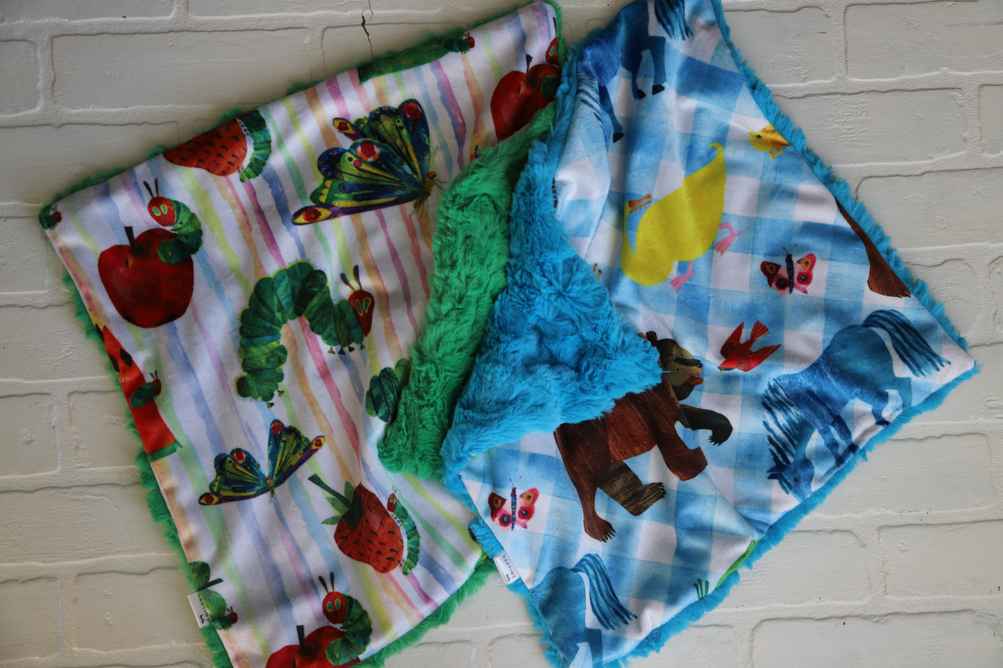 Brown Bear Lovey Blanket