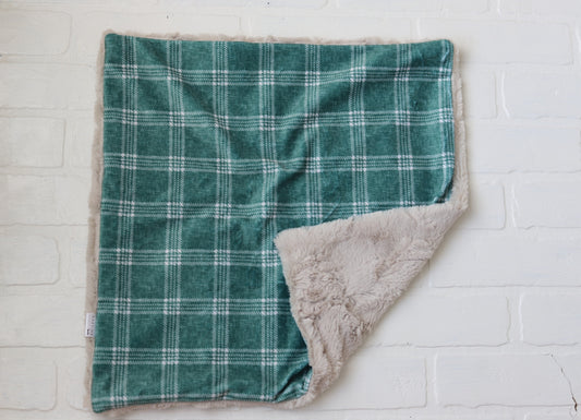 Green Plaid Lovey