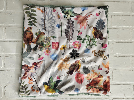 Birdies + Flowers Lovey Blanket