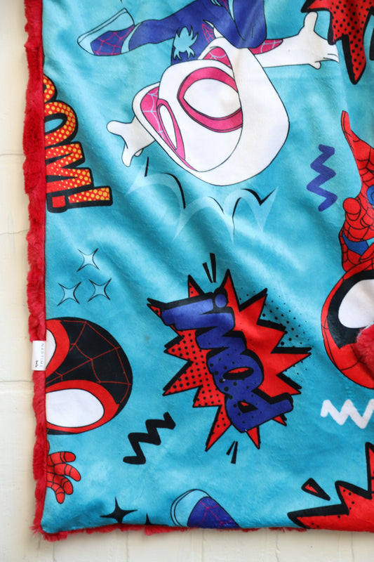 Spidey XL Lovey Blanket (larger size)