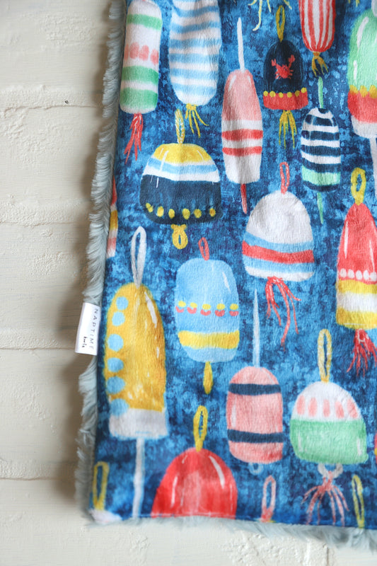 Nautical Buoy Lovey Blanket