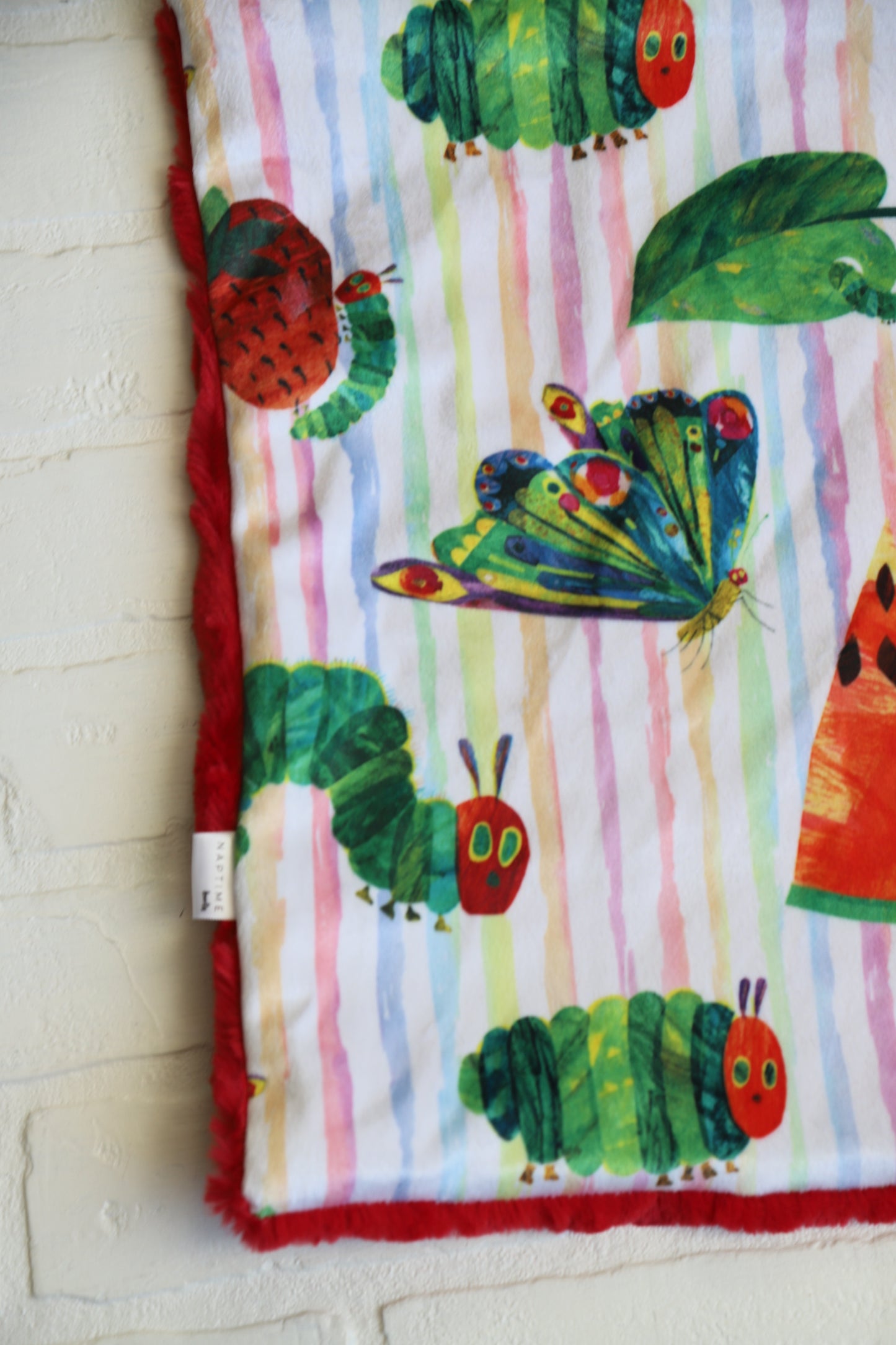 Hungry Caterpillar Lovey Blanket