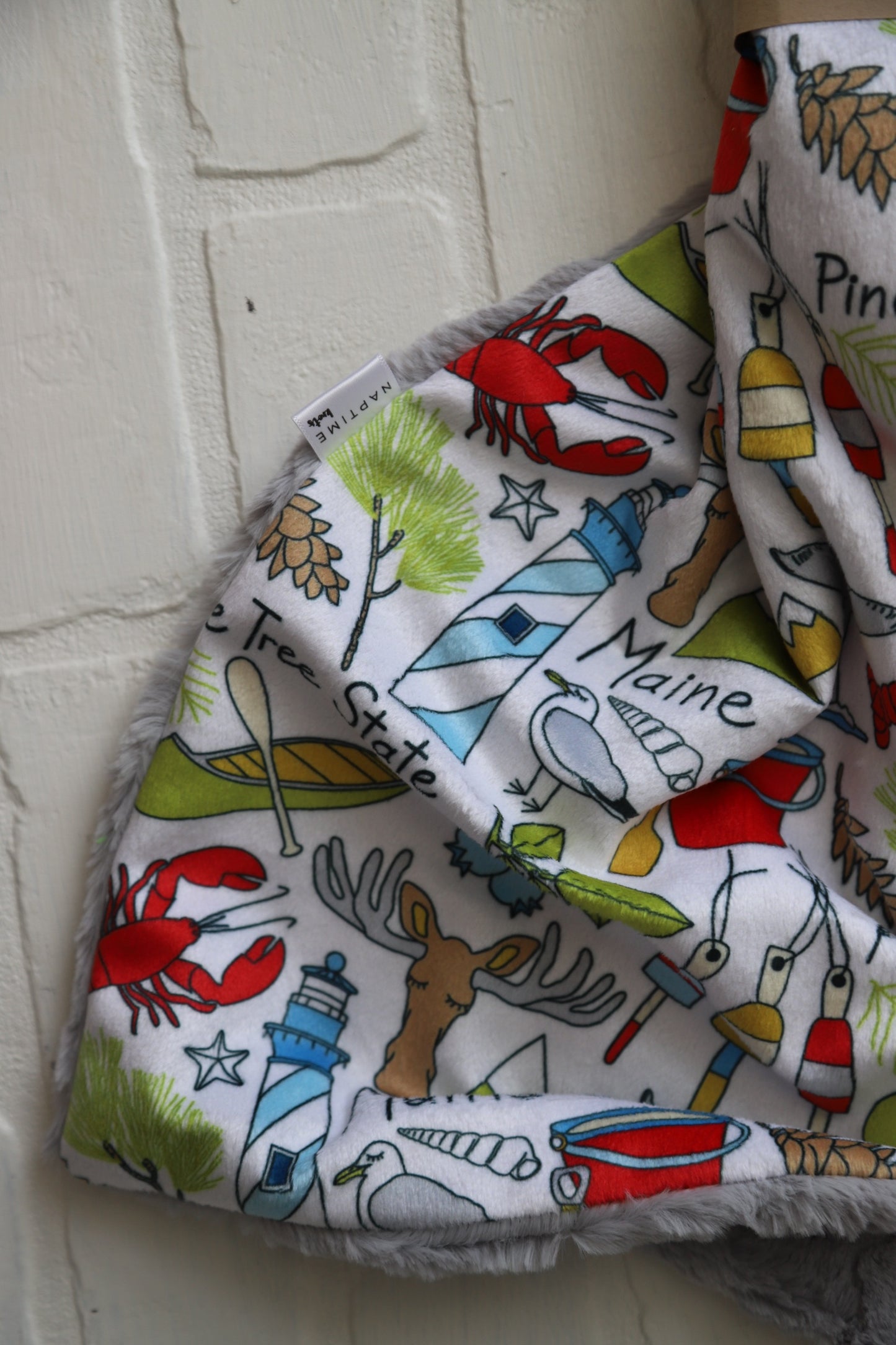 MAINE XL Lovey Blanket (larger size)