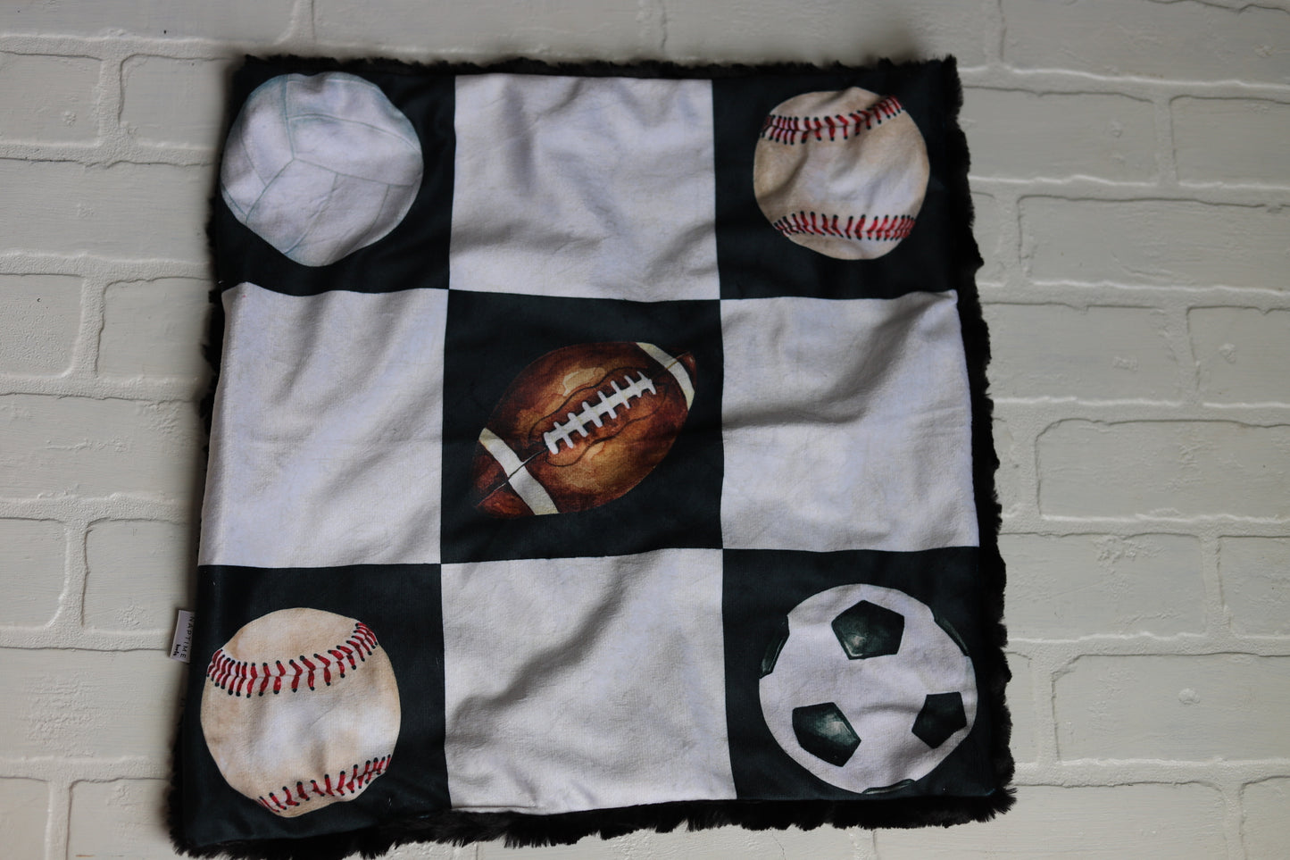 Sports Lovey Blanket