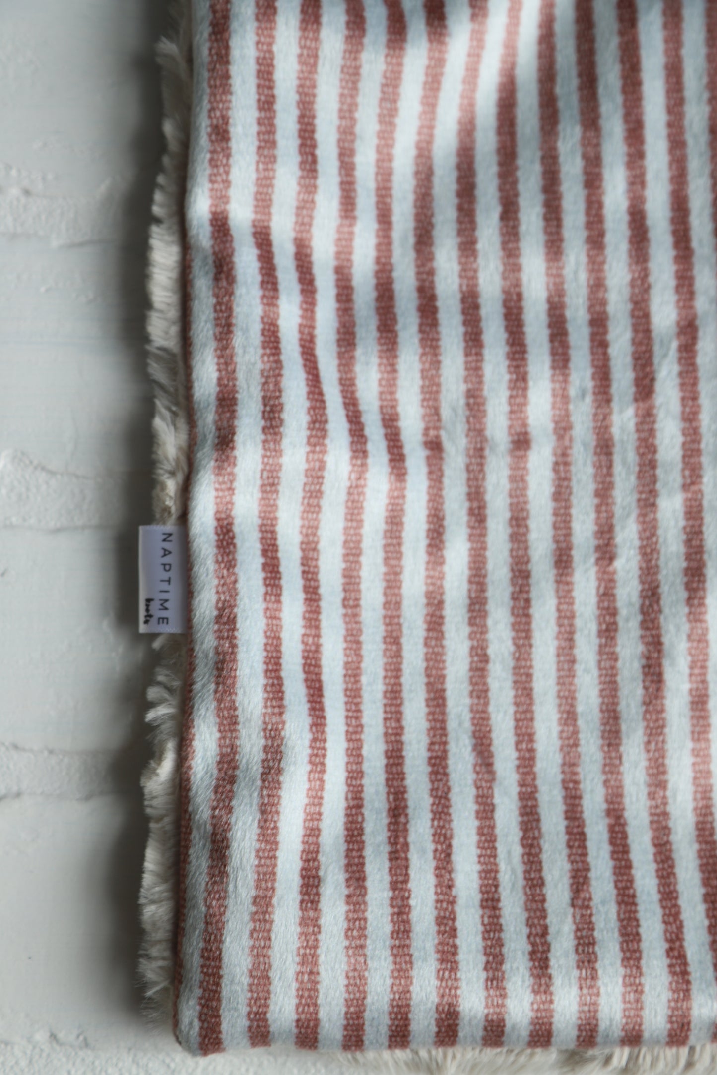 Vintage Stripe Lovey Blanket