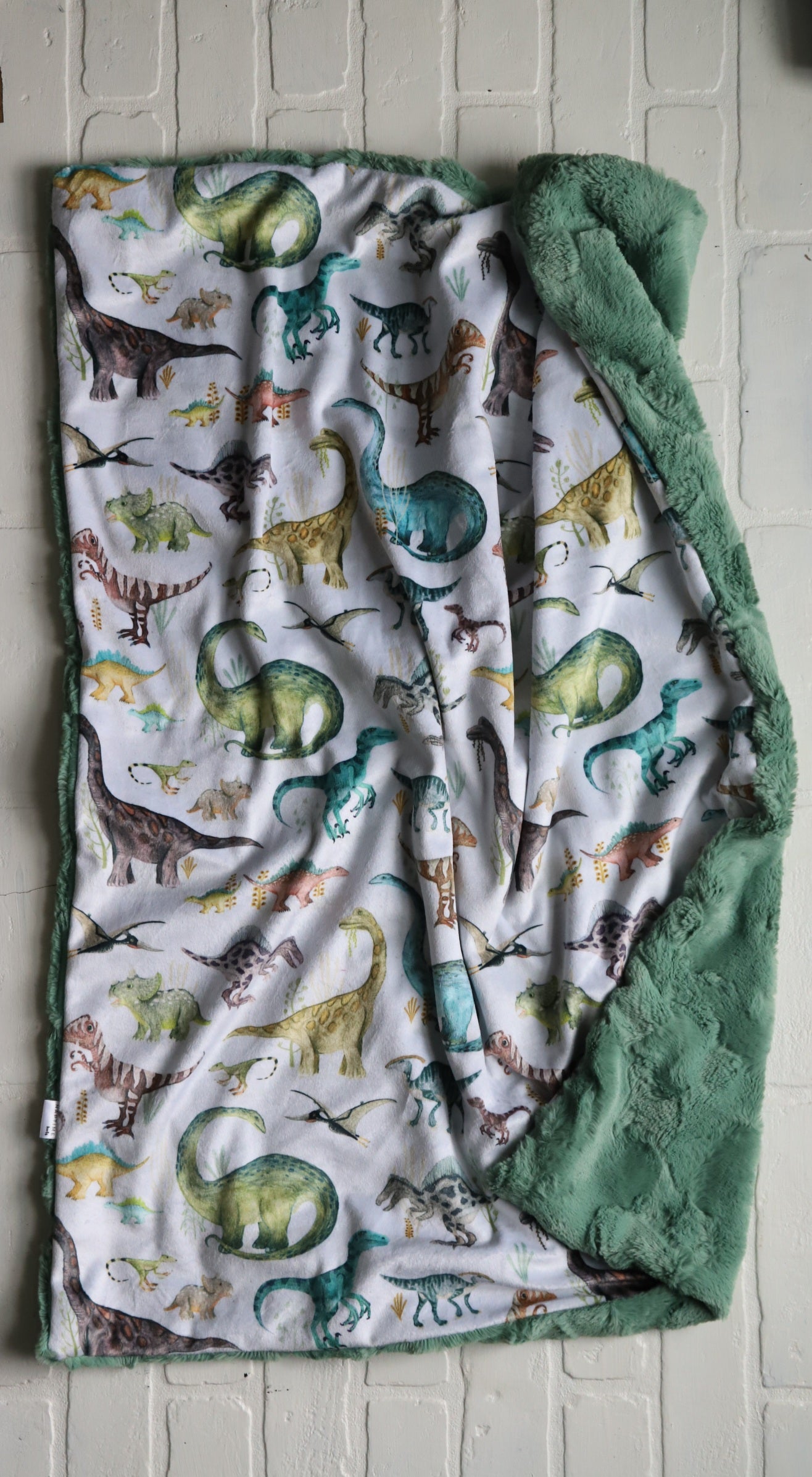 Dinosaur XL Lovey Blanket (larger size)