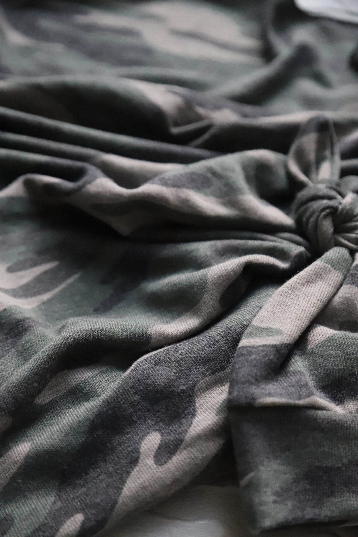 Camo Hat/Swaddle Set