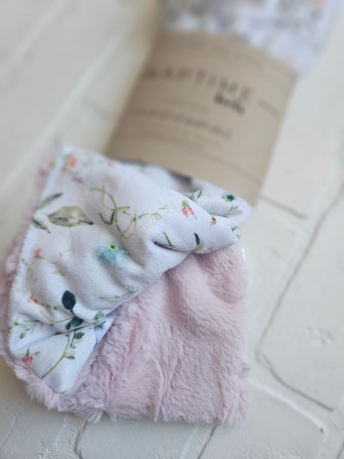 Danity Meadow Floral Lovey Blanket