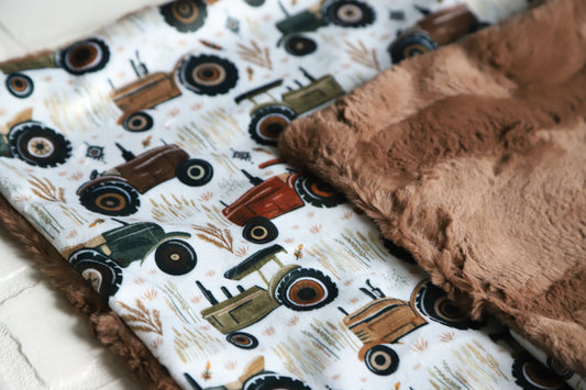 Vintage Tractors and Wheat Lovey