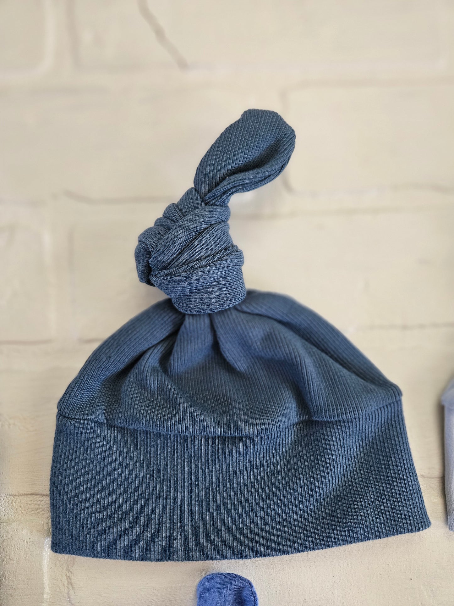 Newborn- Single Top Knot Hat