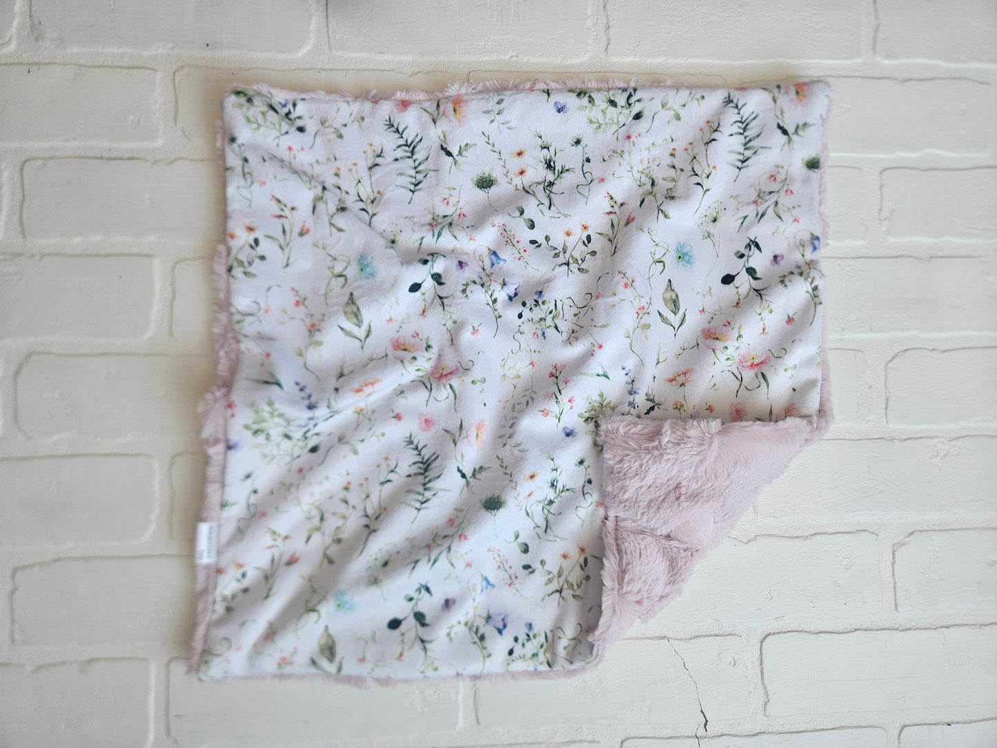 Danity Meadow Floral Lovey Blanket