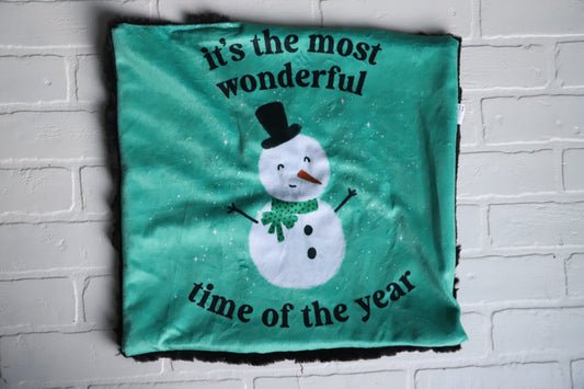 It's the Most Wonderful Time of the Year Lovey Blanket