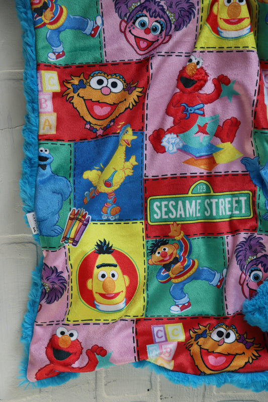 Sesame Street XL Lovey Blanket (larger size)