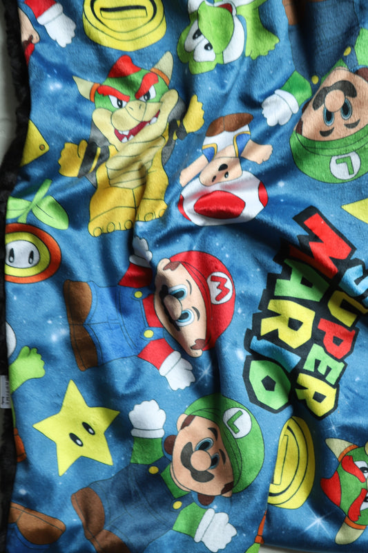 Super Mario Little People XL Lovey Blanket (larger size)