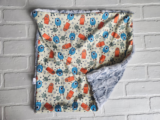 Monsters Lovey Blanket