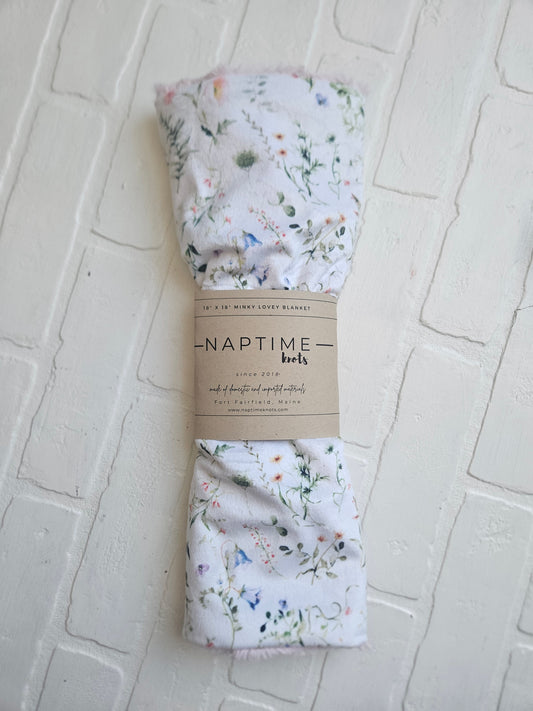 Danity Meadow Floral Lovey Blanket