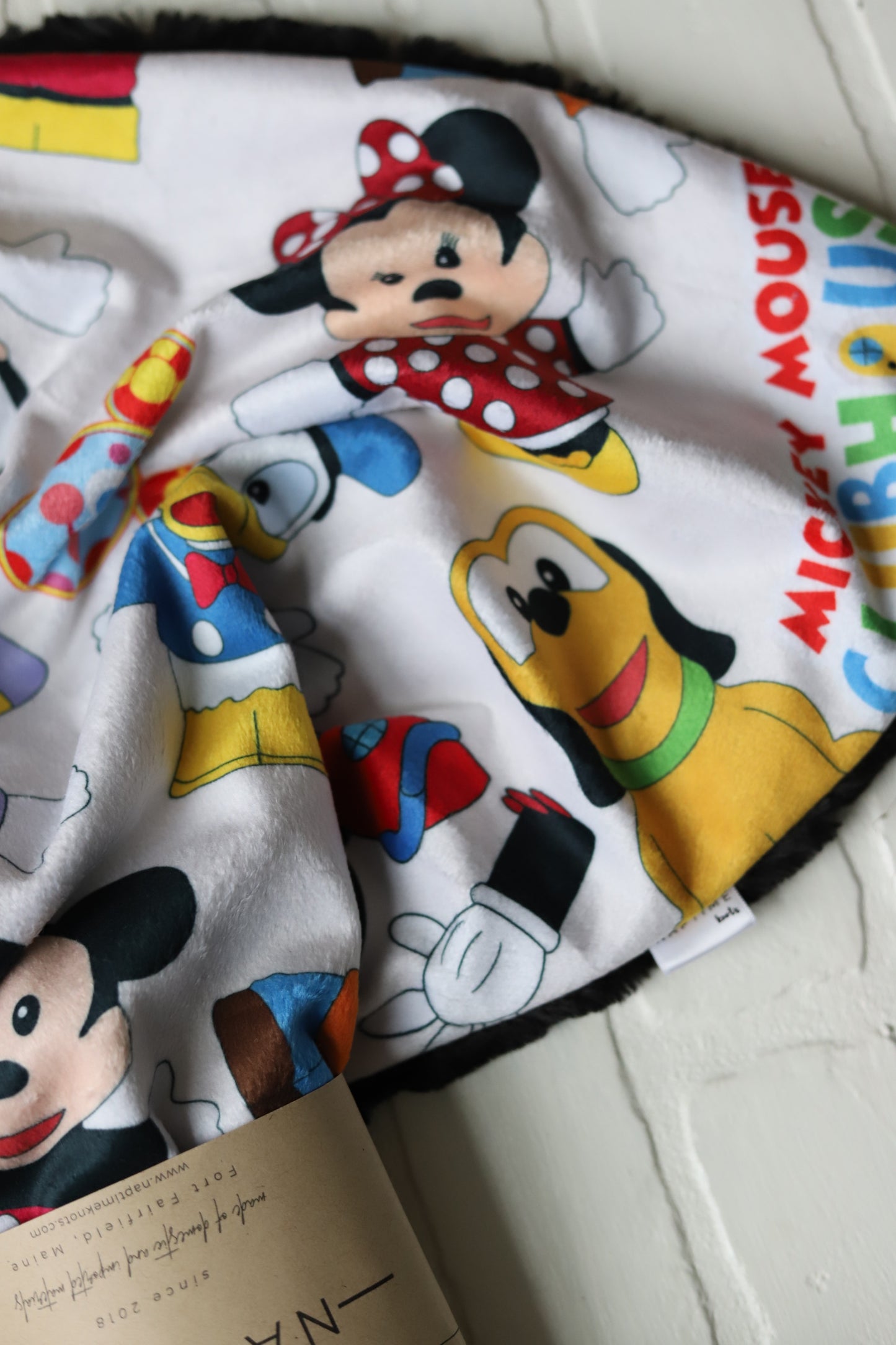 Mickey Mouse XL Lovey (larger size)