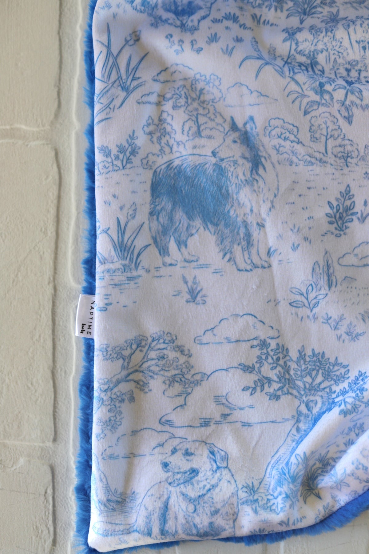 Country Dogs Toile XL Lovey