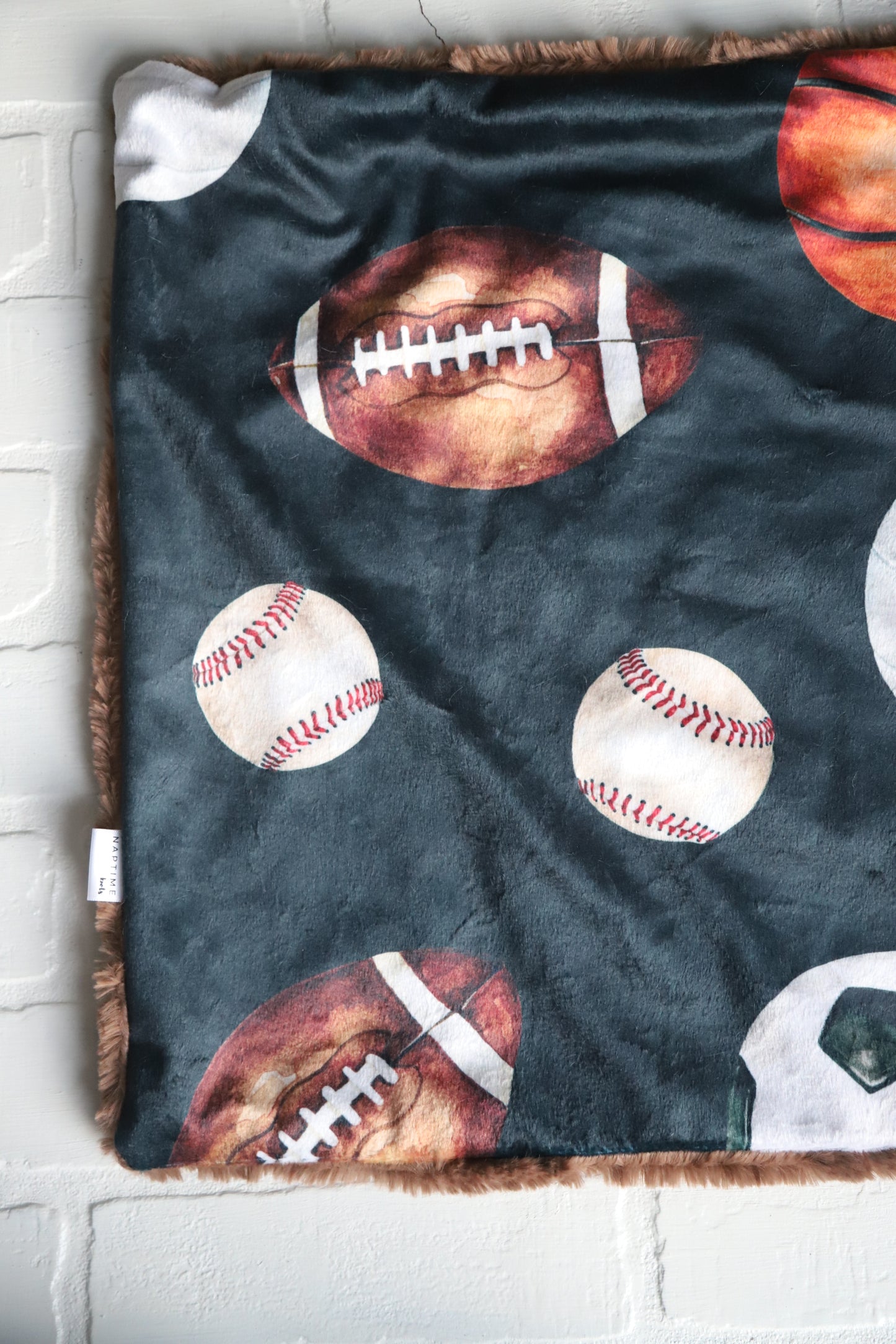 Sports Lovey Blanket