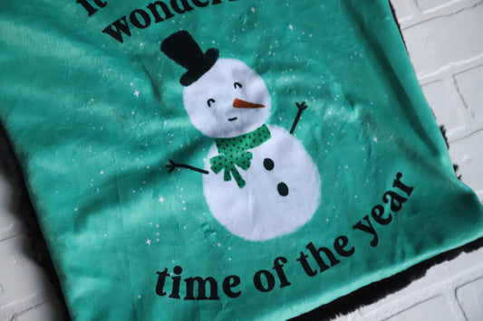 It's the Most Wonderful Time of the Year Lovey Blanket